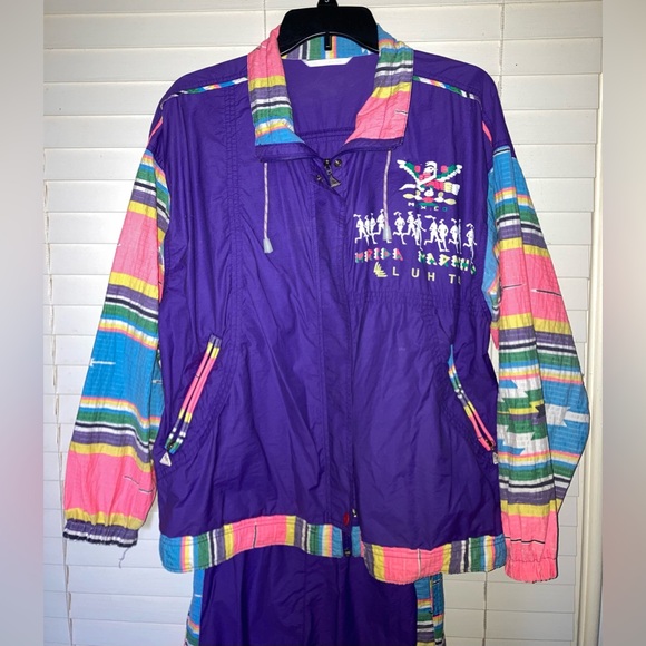 Vintage 80s/90s Luhta track suit
“Mexico Merida Marathon Luhta”
Women US size 10 - Picture 4 of 13